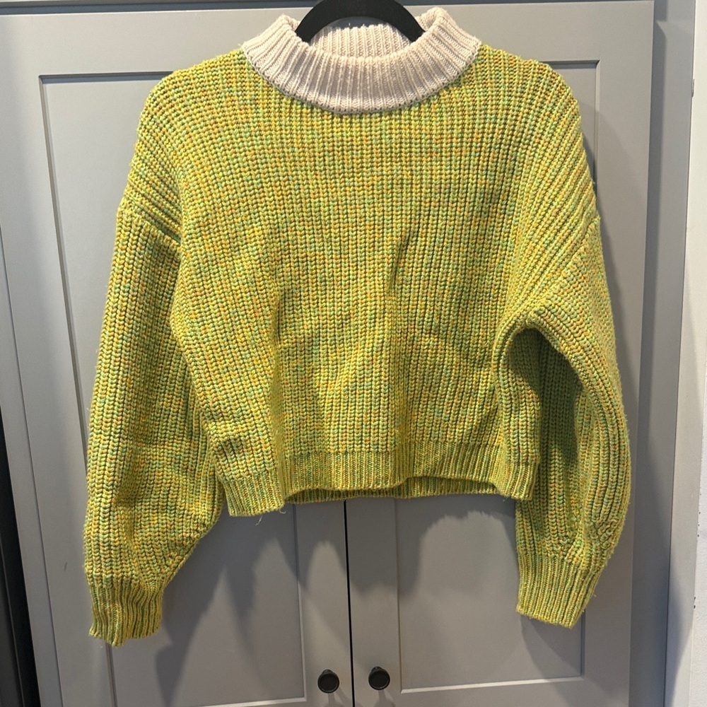 Tibi 100% wool Knit Cowl Neck Sweater
